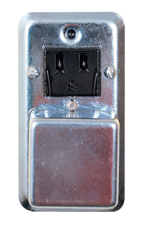 Bussmann 15 amps 125 V Gray Outlet