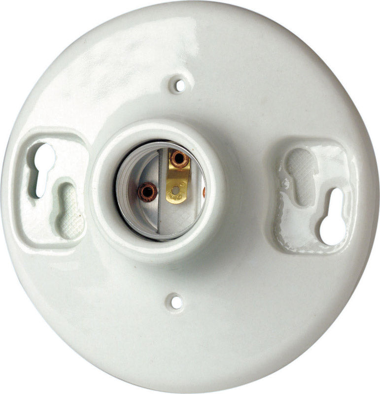 Leviton Porcelain Incandescent Medium Base Keyless Lampholder