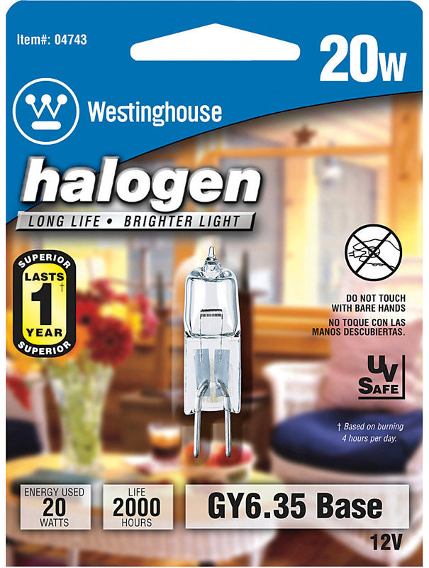Westinghouse 20 W JC Decorative Halogen Bulb 300 lm Warm White