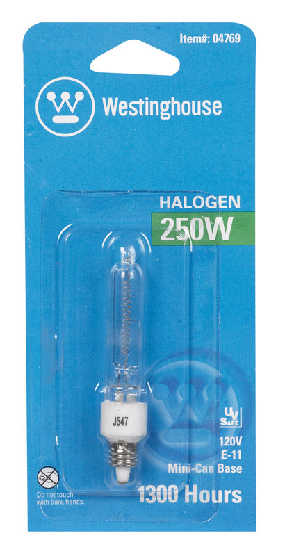 Westinghouse 250 W T4 Halogen Bulb 4,250 lm White