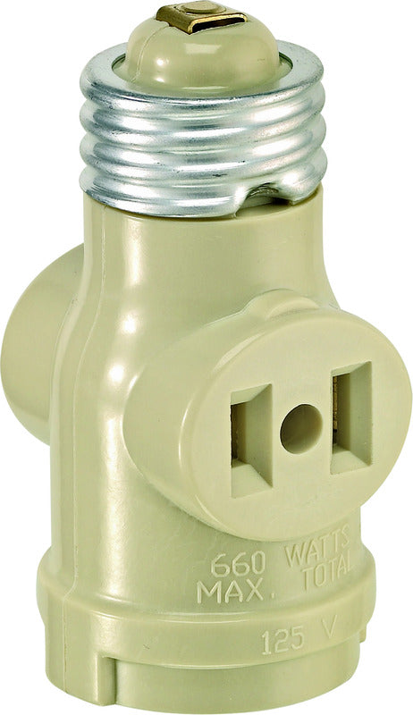Leviton Plastic Medium Base Lampholder