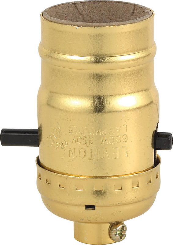 Leviton Aluminum Incandescent Medium Base Lampholder