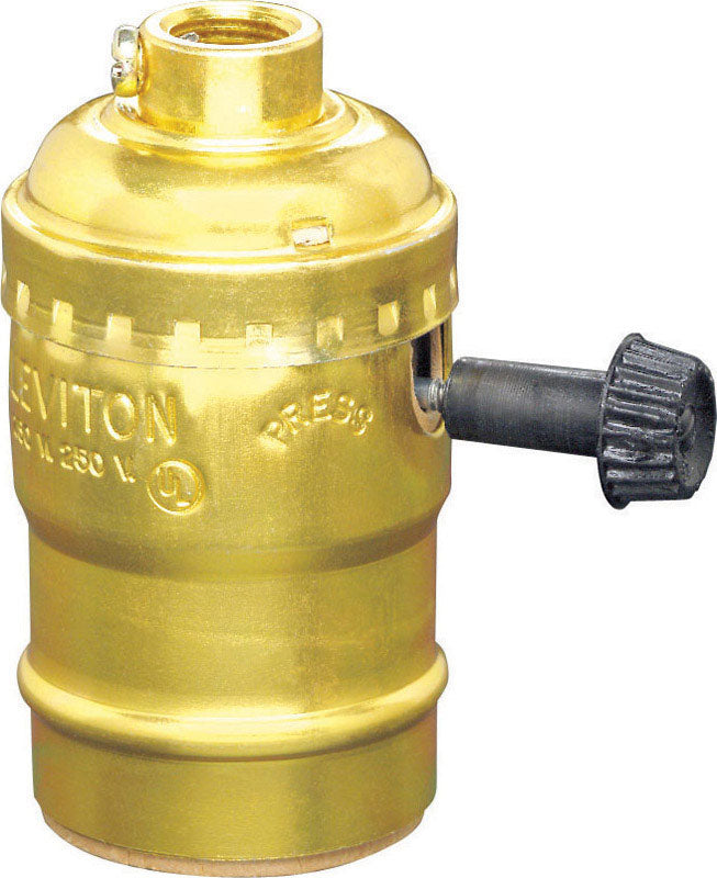Leviton Aluminum Incandescent Medium Base Lampholder