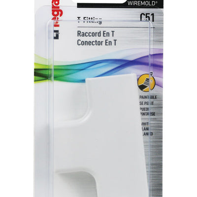 Legrand CordMate 2.87 in. L T-Fitting