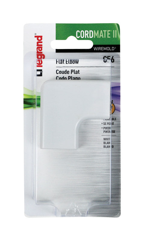 Legrand CordMate II Flat Elbow