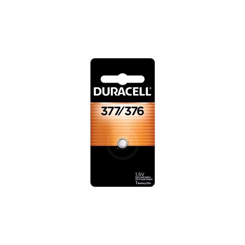 Duracell Silver Oxide 376/377 1.5 V 28 mAh Electronic/Watch Battery