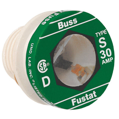 Bussmann 30 amps Dual Element Tamper Proof Plug 4 pk