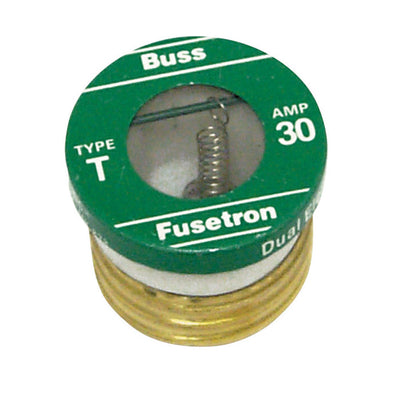 Bussmann 30 amps Dual Element Plug Fuse 4 pk