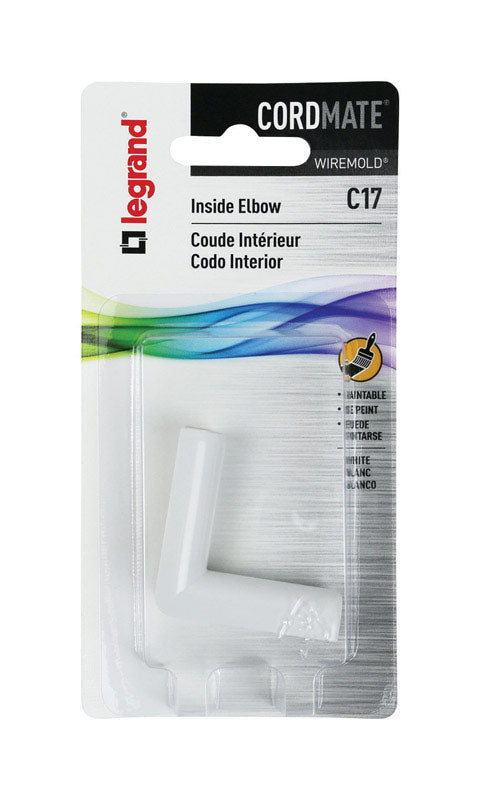 Legrand CordMate Inside Elbow