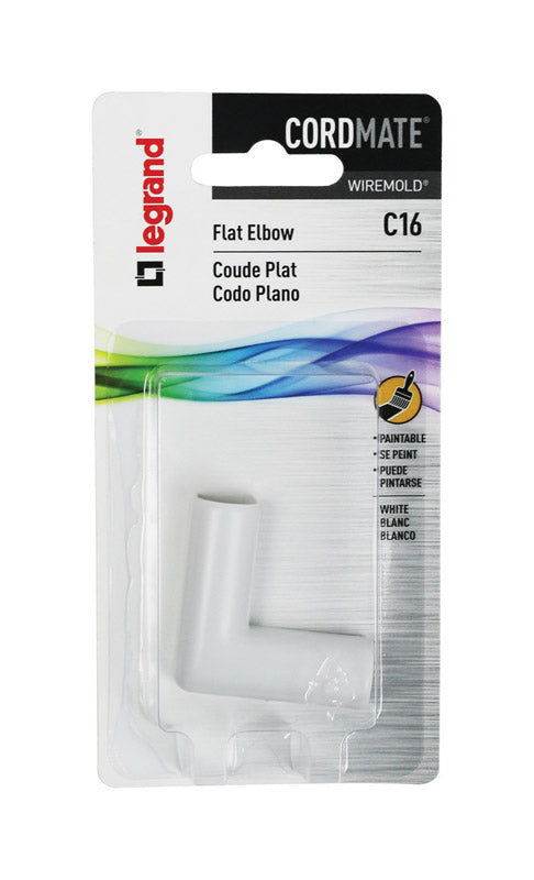 Legrand CordMate Flat Elbow