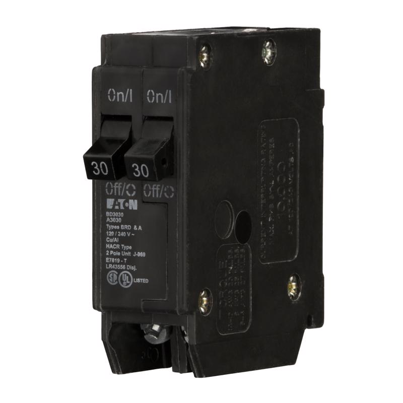 Eaton 30/30 amps Tandem 2-Pole Circuit Breaker