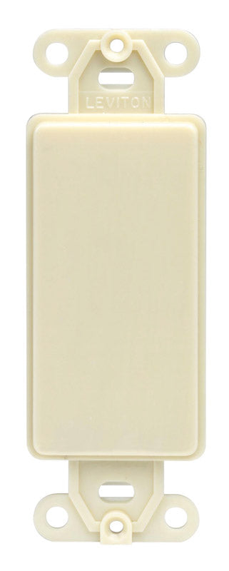 Leviton Decora Ivory 1 gang Nylon Decorator Wall Plate