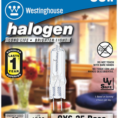 Westinghouse 35 W T4 Decorative Halogen Bulb 380 lm White
