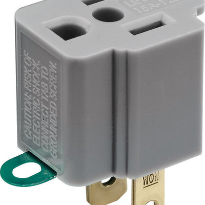 Leviton Polarized 1 outlets Outlet Adapter