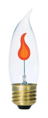 Westinghouse DecorLite 3 W CA10 Specialty Incandescent Bulb E26 (Medium) Warm White