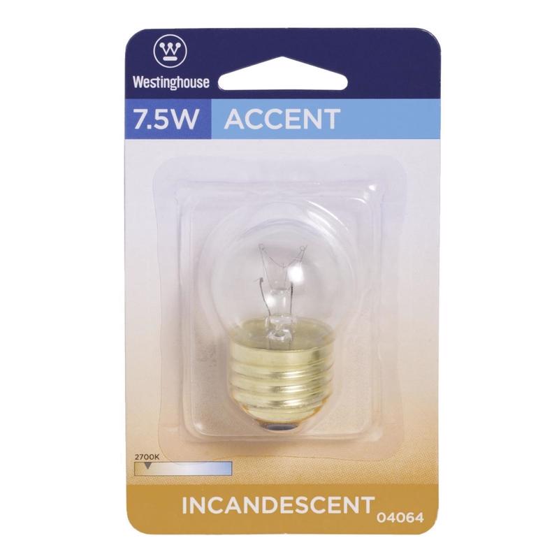 Westinghouse 7.5 W S11 Specialty Incandescent Bulb E26 (Medium) White