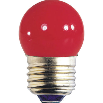 Westinghouse 7.5 W S11 Specialty Incandescent Bulb E26 (Medium) Red