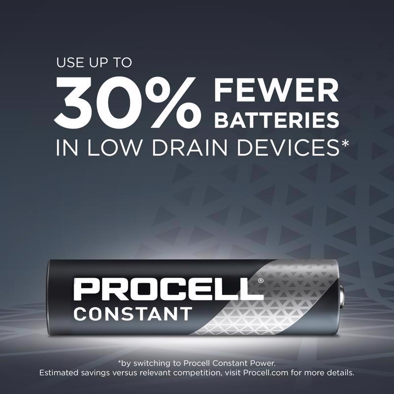 Procell Constant AAA Alkaline Batteries 24 pk Boxed