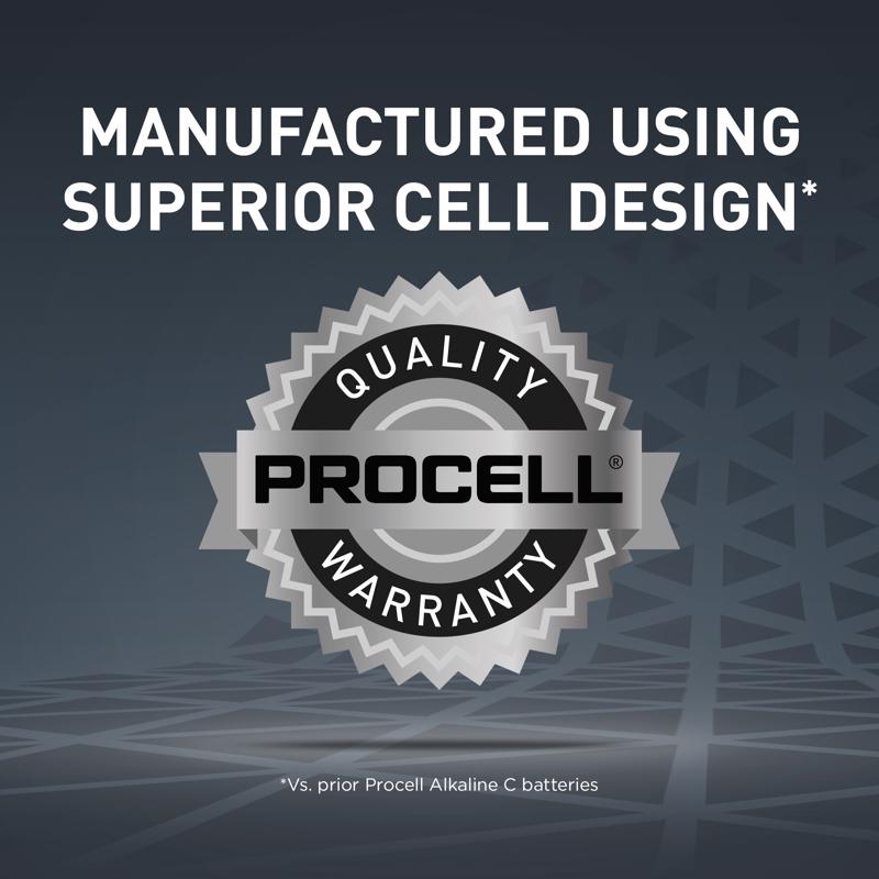 Procell Constant C Alkaline Batteries 12 pk Boxed