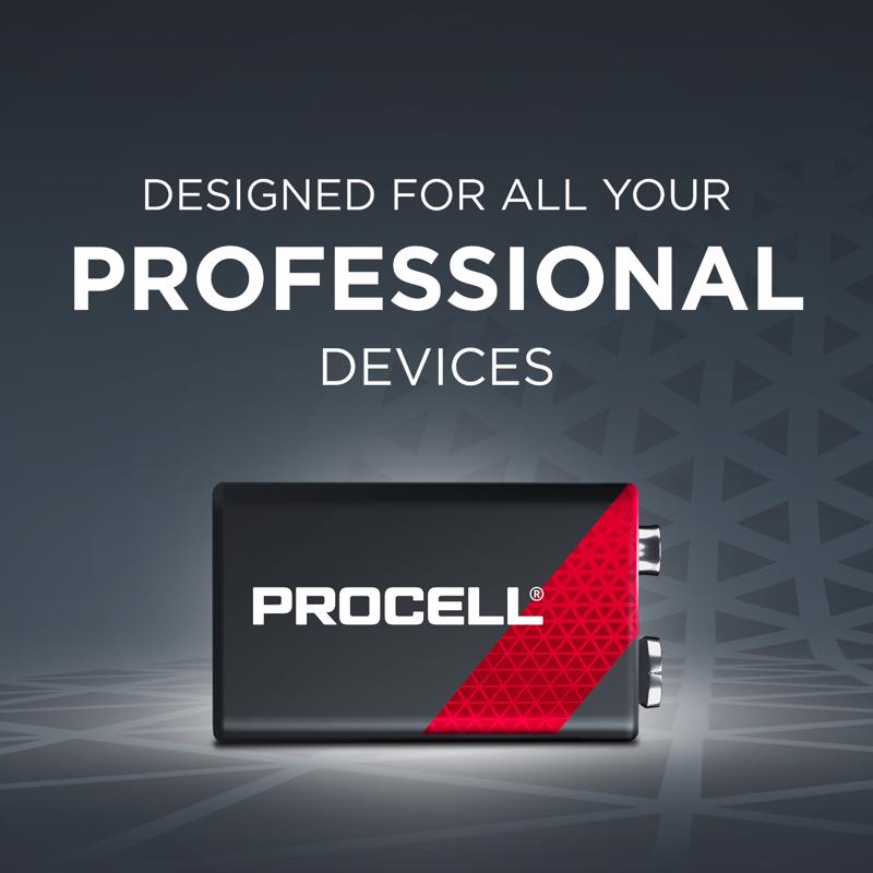 Procell Constant 9-Volt Alkaline Batteries 12 pk Boxed