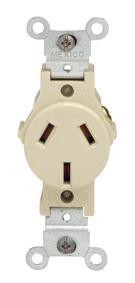 Leviton 20 amps 125 V Ivory Outlet 10-20R