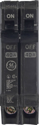 GE Q-Line 40 amps Standard 2-Pole Circuit Breaker