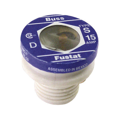 Bussmann 15 amps Plug Fuse 2 pk
