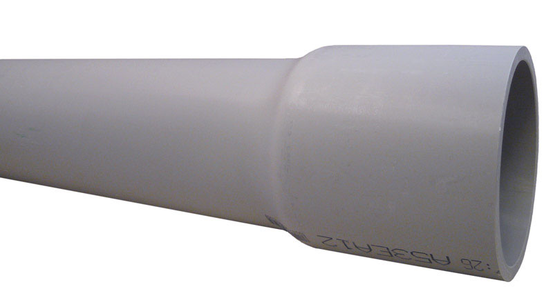Cantex 2 in. D X 10 ft. L PVC 80 schedule Electrical Conduit For Rigid