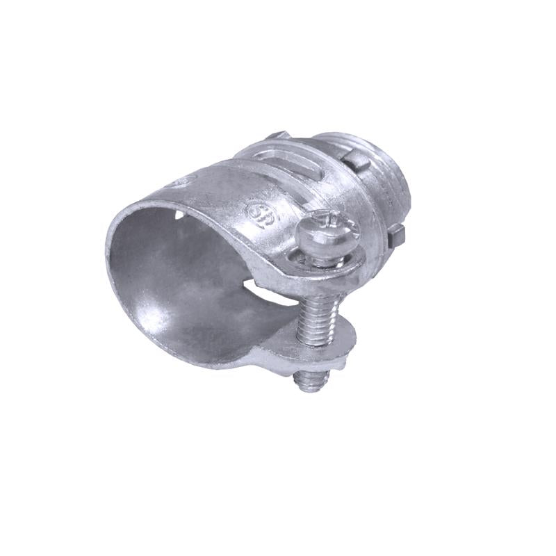 Sigma Electric ProConnex 3/8 in. D Die-Cast Zinc Squeeze Connector For AC, MC or FMC/RWFMC