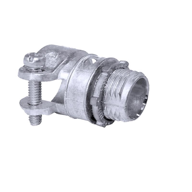 Sigma Electric ProConnex 1/2 in. D Die-Cast Zinc Squeeze Connector For AC, MC or FMC/RWFMC