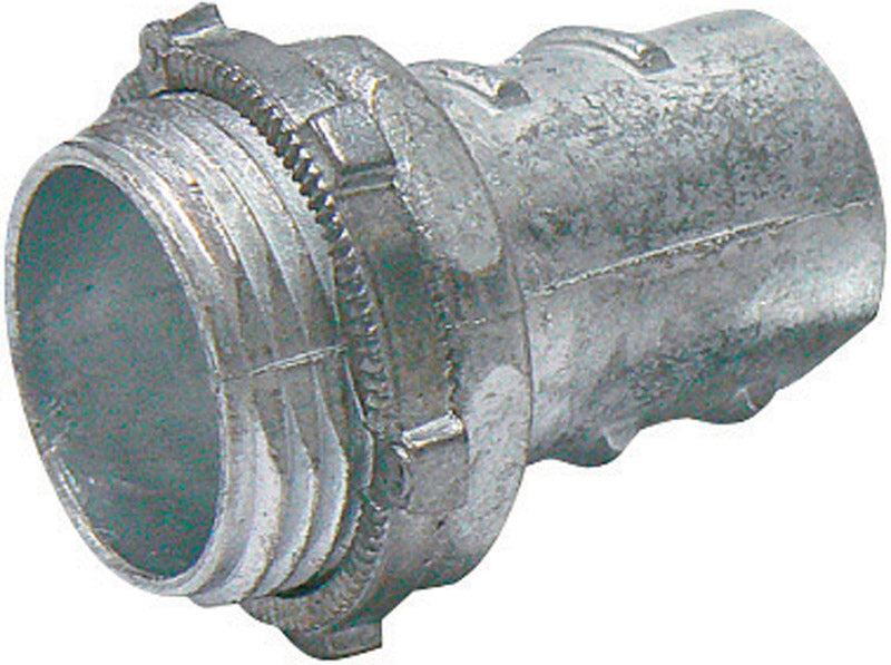 Sigma Electric ProConnex 3/8 in. D Die-Cast Zinc Screw-In Connector For FMC