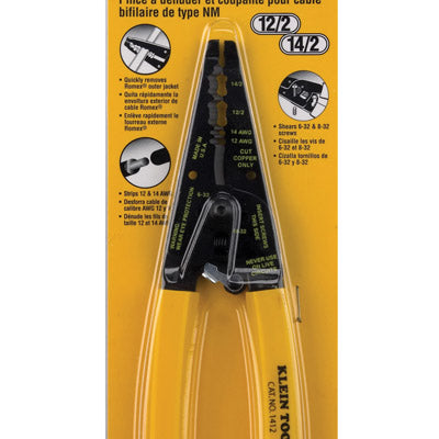 Klein Tools Klein Kurve 14 Ga. 7.75 in. L Dual-Wire Cutter/Stripper