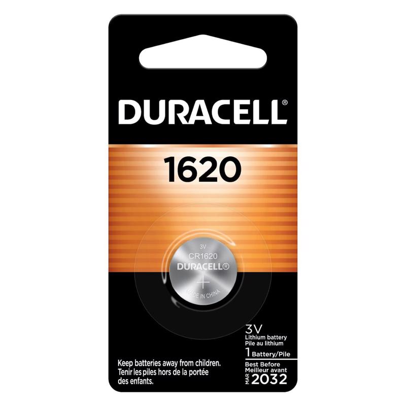 Duracell Lithium Coin 1620 3 V 68 mAh Medical Battery