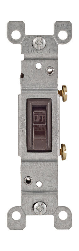 Leviton 15 amps Toggle Switch Brown