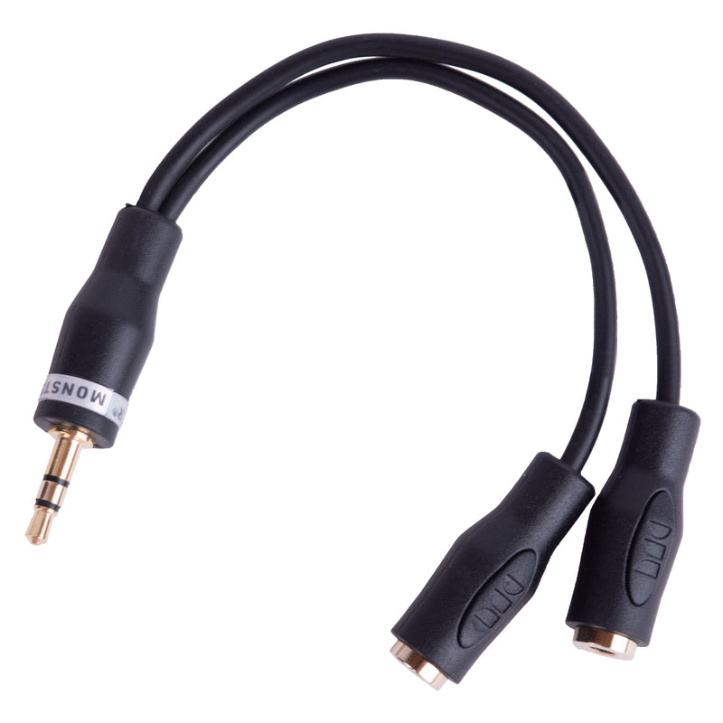 Monster Just Hook It Up Stereo Headphone Adapter