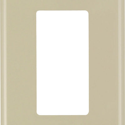 Leviton Ivory 1 gang Nylon Decorator Wall Plate