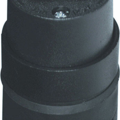 Leviton Commercial and Residential Rubber Non-Polarized Connector 1-15R 18-12 AWG 2 Pole 2 Wire