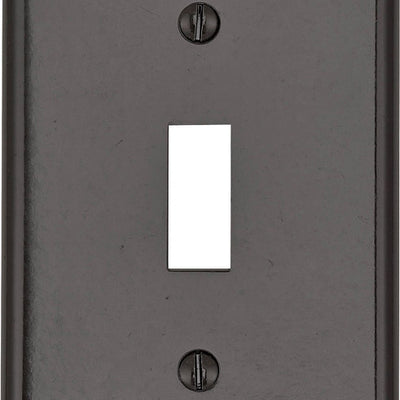 Leviton Brown 1 gang Thermoset Plastic Toggle Wall Plate