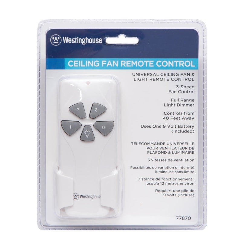 Westinghouse 1.25 amps Remote Control White