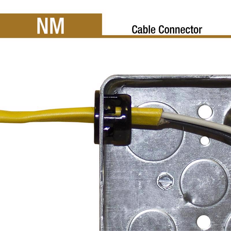 Sigma Electric ProConnex NM Cable Cable Connector 3/4 in. D