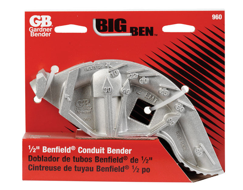 Gardner Bender Big Ben 1/2 in. Conduit Bender 7.7 in. L