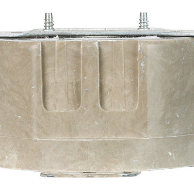 Allied Moulded FiberglasBox Old Work 14 cu in Round Fiberglass 1 gang Outlet Box Beige