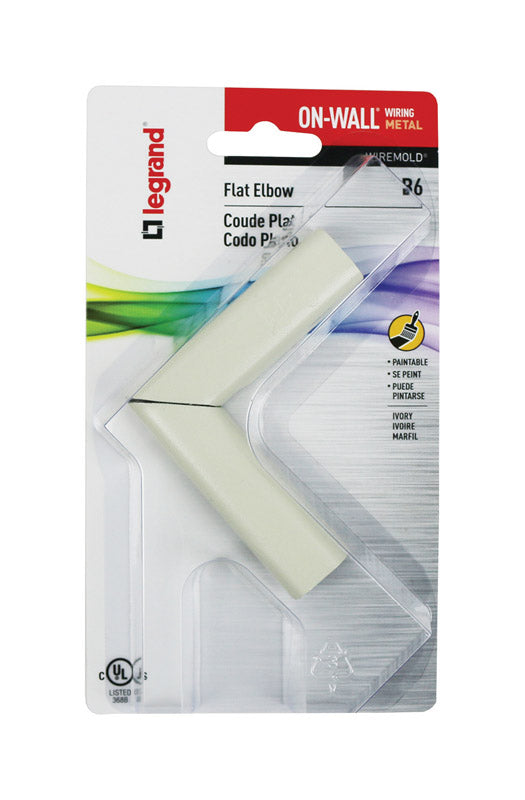 Legrand On-Wall Flat Elbow