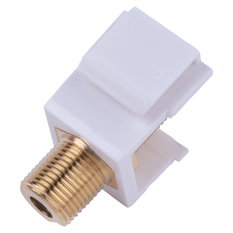 Monster Just Hook It Up F-Connector F Coaxial  Connector Keystone Insert