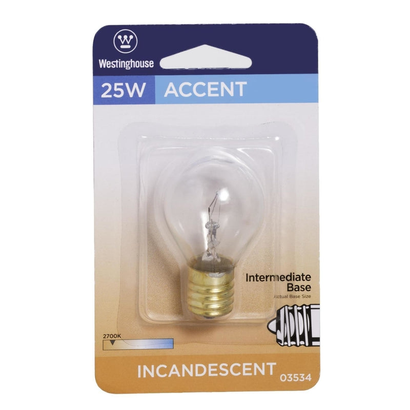 Westinghouse 25 W S11 Specialty Incandescent Bulb E17 (Intermediate) White