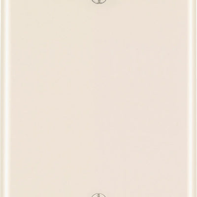 Leviton Almond 1 gang Nylon Blank Wall Plate