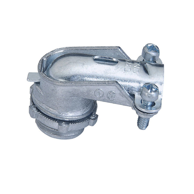 Sigma Electric ProConnex 1 in. D Die-Cast Zinc 90 Degree Squeeze Connector For FMC/RWFMC