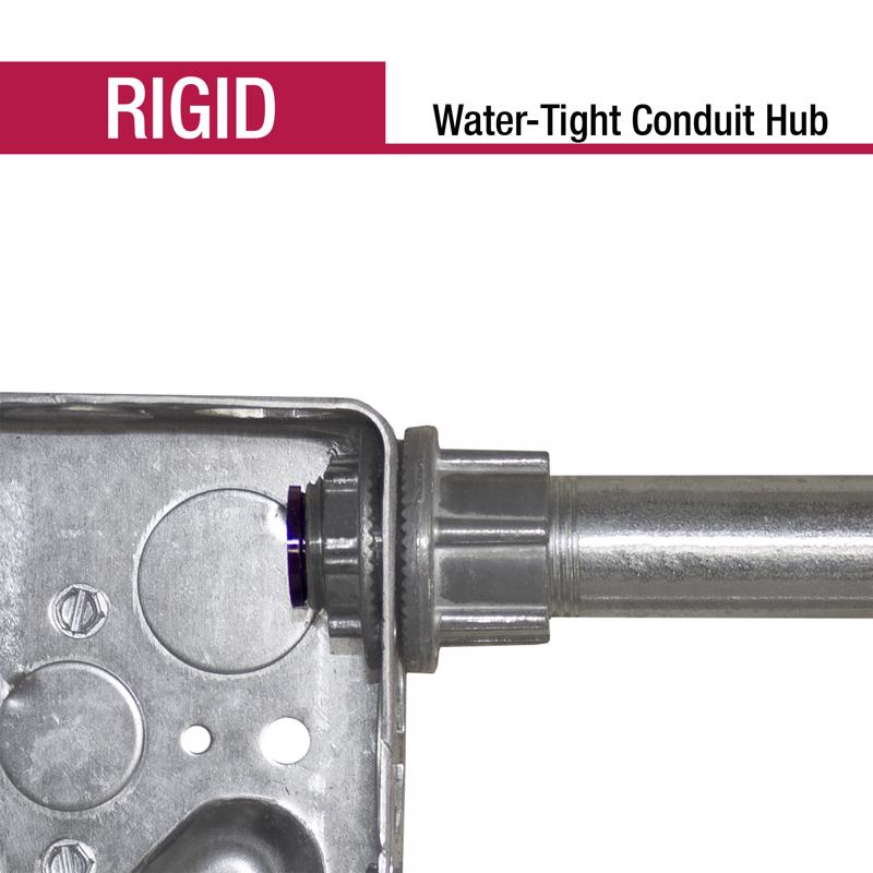 Sigma Electric ProConnex 3/4 in. D Die-Cast Zinc Water-Tight Conduit Hub For Rigid/IMC