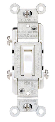 Leviton CO/ALR 15 amps Toggle Switch White
