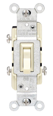 Leviton CO/ALR 15 amps Toggle Switch Ivory